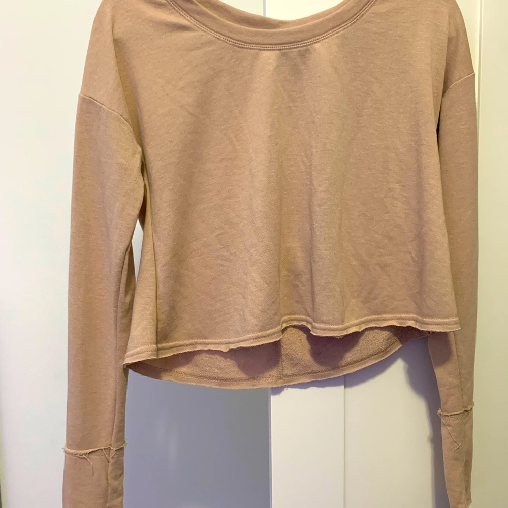 Women’s Long Sleeve Crop Top